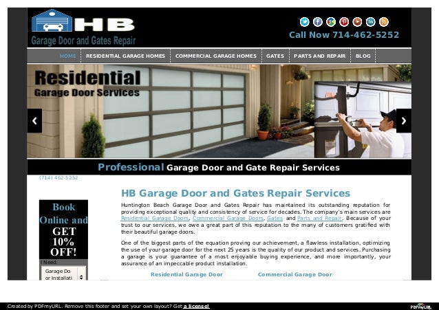 Hb Garage Door And Gates Repair Services
