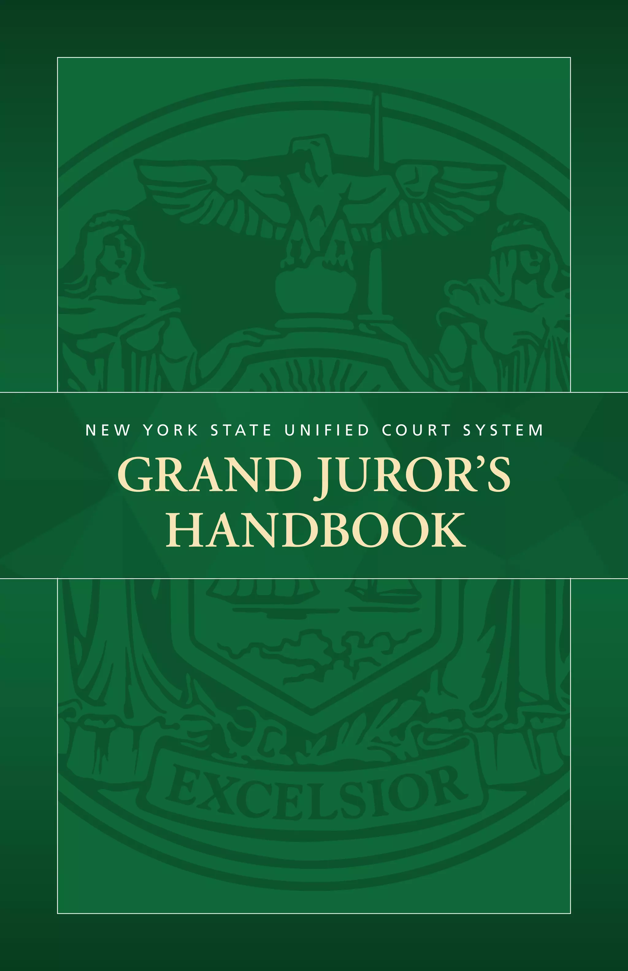 Grand Jury Handbook NYS PDF