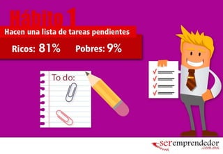 Hábitos de la gente rica