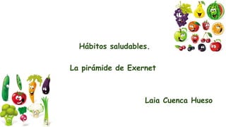 Hábitos saludables.
La pirámide de Exernet
Laia Cuenca Hueso
 