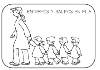ENTRAMOS Y SALIMOS EN FILA
 
