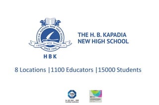 8 Locations |1100 Educators |15000 Students
 
