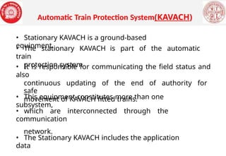 KAVACH rollout and it’s implementation IR | PPTX