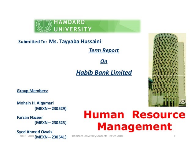 Habib Bank Hbl
