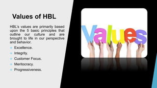 HBL presentation management | PPTX