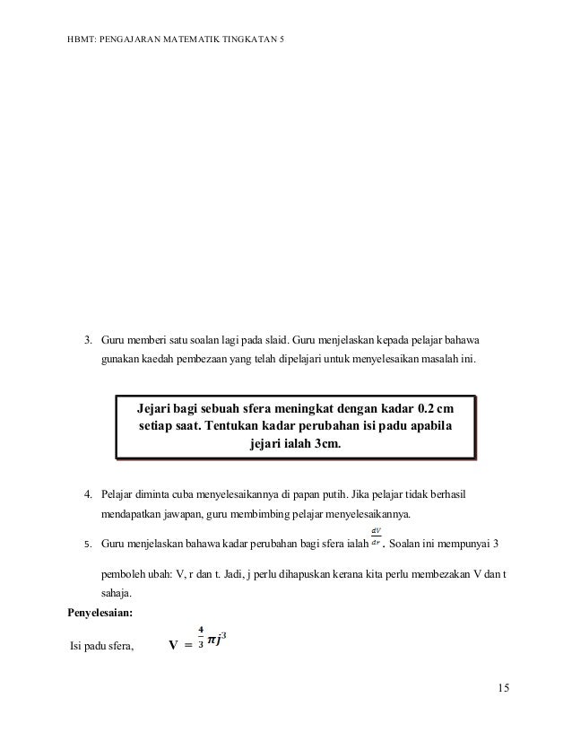 Contoh Soalan Matematik Form 5 - Selangor h