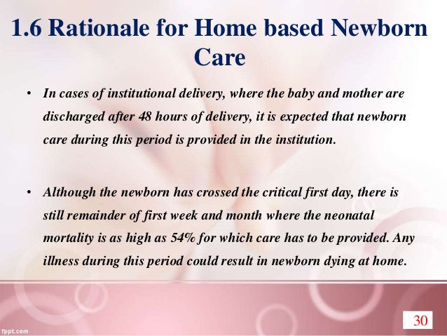 neonatal care at home