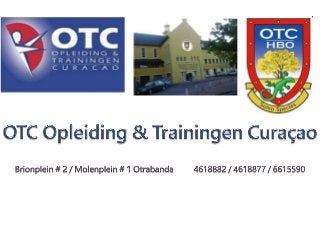 OTC Opleiding & Trainingen Curaçao SBO - HBO new logo 2015