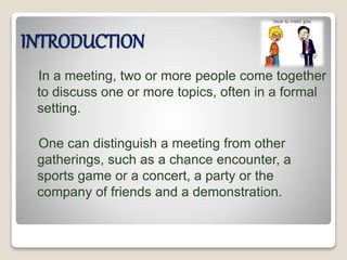 How to make your Meeting productive? | PPTX