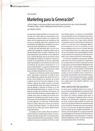 Marketing para la Generacion R