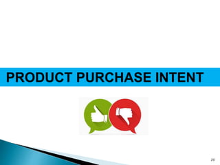 20
PRODUCT PURCHASE INTENT
 