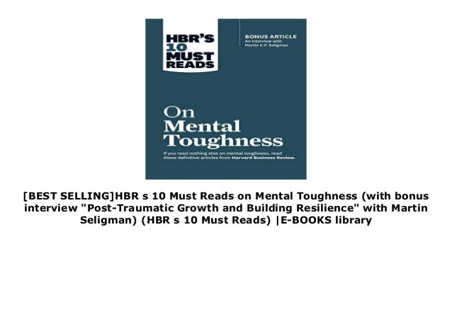 BEST SELLINGHBR s 10 Must Reads on Mental Toughness ...
