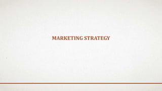 MARKETING STRATEGY
 