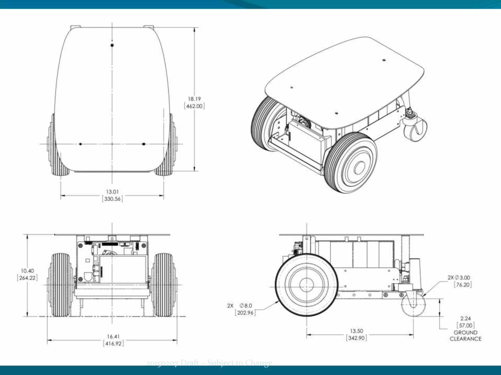 Hercules Robot Platform
20150207 Draft – Subject to Change
 