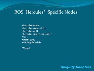 Ubiquity Robotics | PPTX