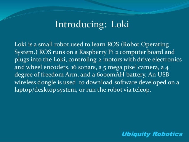 ubiquity robotics raspberry pi
