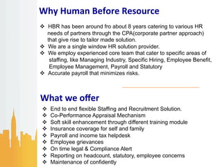 HUMAN BEFORE RESOURCE PRIVATE LIMITED | PDF