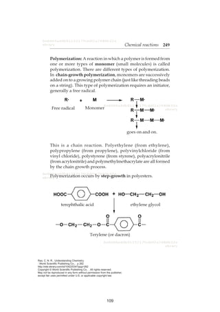 Rao, C. N. R.. Understanding Chemistry. 
: World Scientific Publishing Co., . p 262 
http://site.ebrary.com/id/10422534?ppg=262 
Copyright © World Scientific Publishing Co.. . All rights reserved. 
May not be reproduced in any form without permission from the publisher, 
except fair uses permitted under U.S. or applicable copyright law. 
109 
 