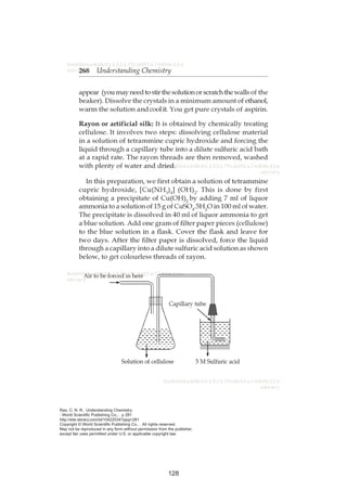 Rao, C. N. R.. Understanding Chemistry. 
: World Scientific Publishing Co., . p 281 
http://site.ebrary.com/id/10422534?ppg=281 
Copyright © World Scientific Publishing Co.. . All rights reserved. 
May not be reproduced in any form without permission from the publisher, 
except fair uses permitted under U.S. or applicable copyright law. 
128 
 