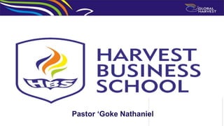 Pastor ‘Goke Nathaniel
 