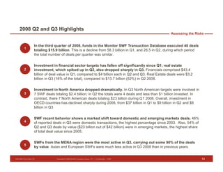Presentation on SWF Investment at HBS by Drosten Fisher of Monitor Group