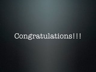 Congratulations!!!
 