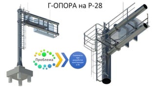 Г-ОПОРА на Р-28
Проблема
Сложность
при
разработке
конструкции
в AS
 