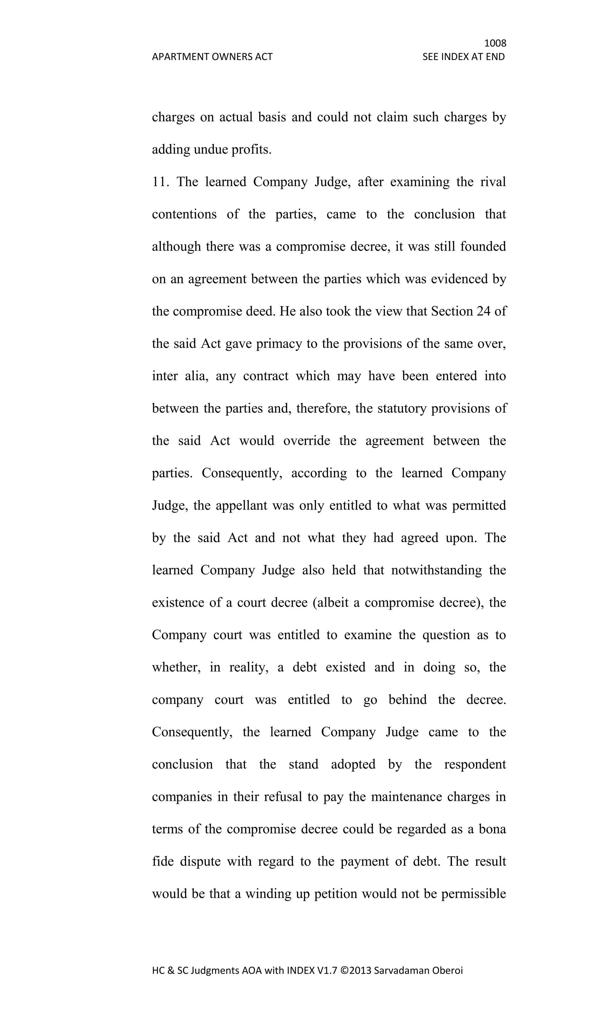 Hc & sc judgments aoa with index v1.7