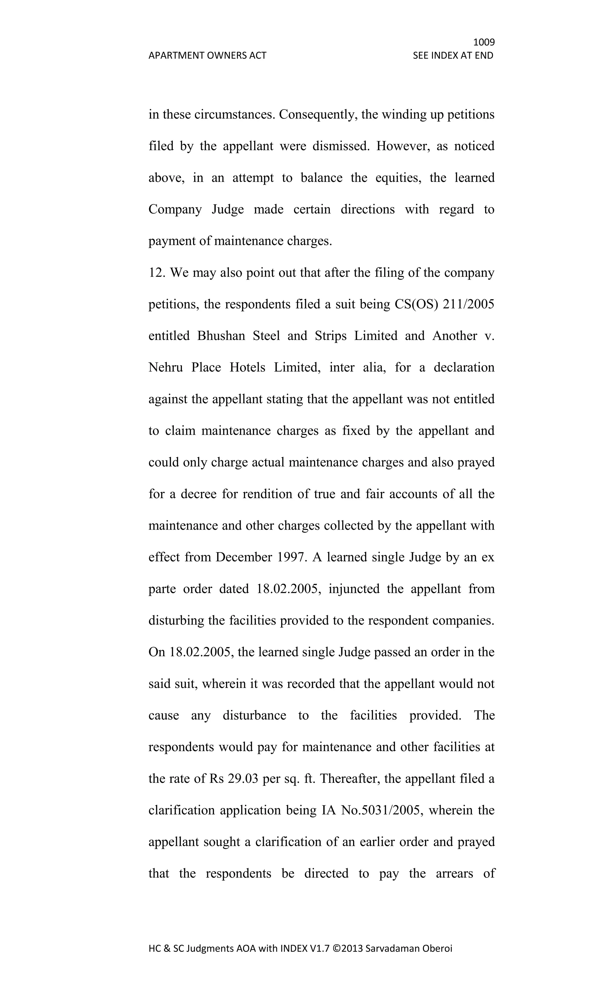 Hc & sc judgments aoa with index v1.7