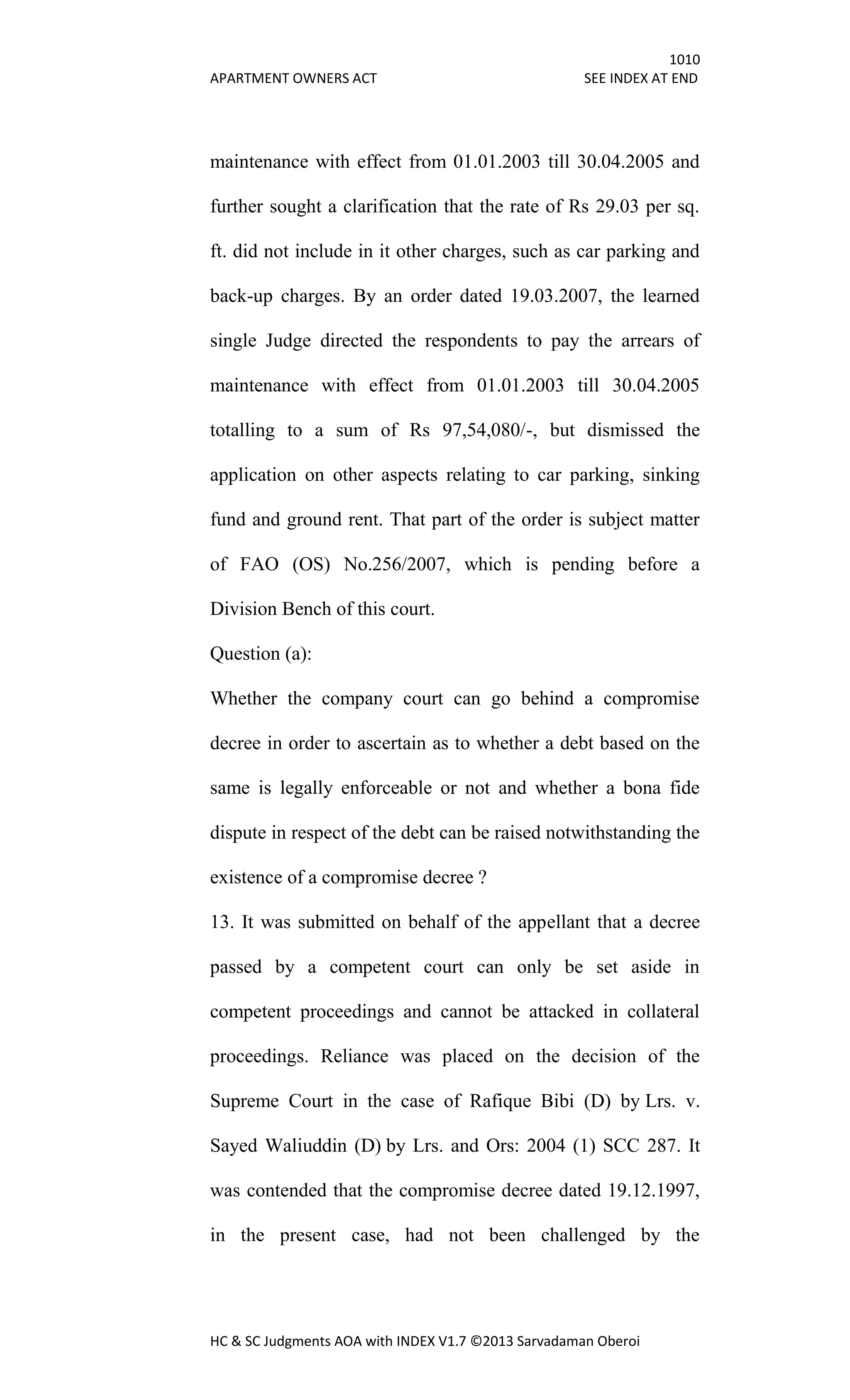 Hc & sc judgments aoa with index v1.7