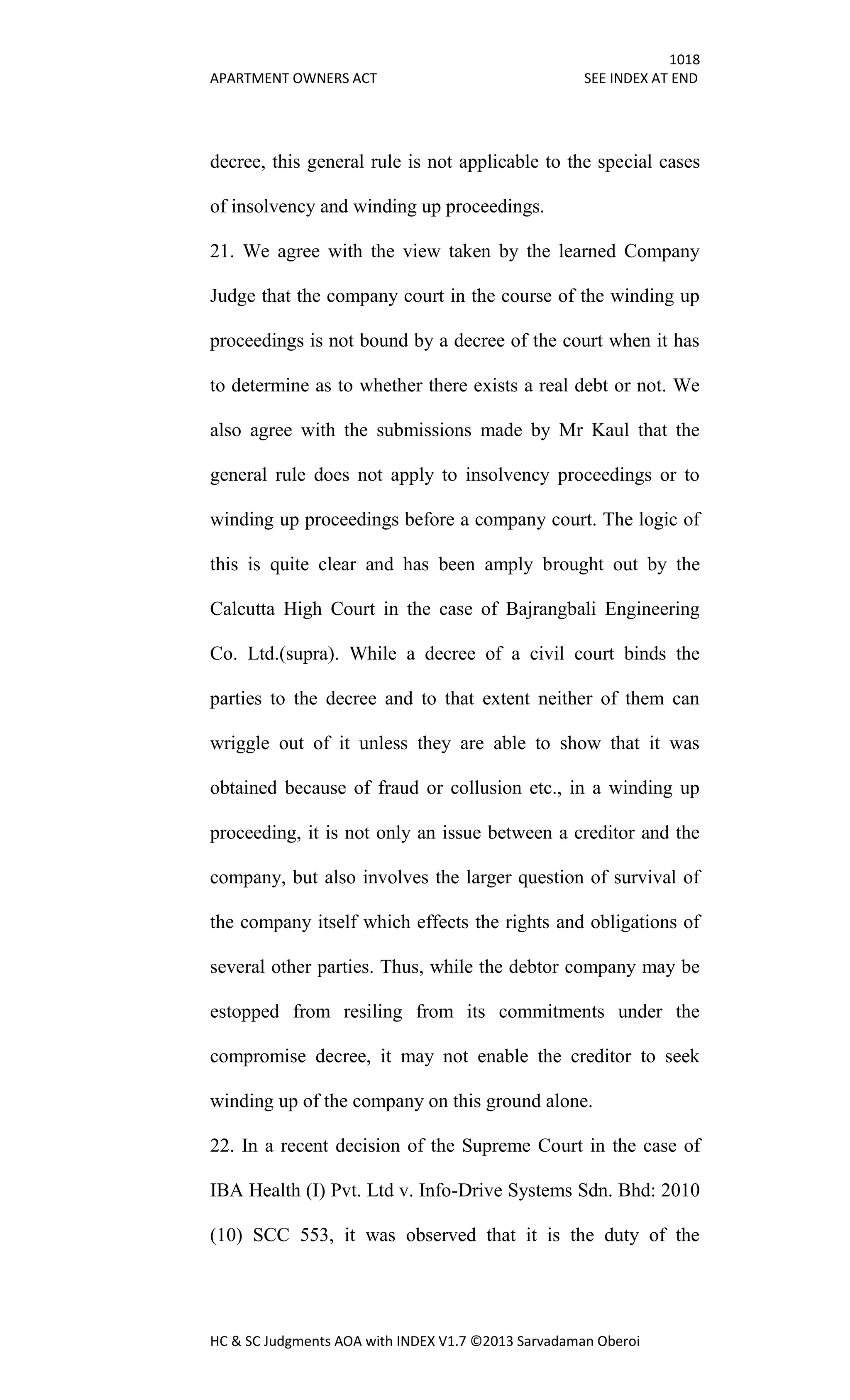 Hc & sc judgments aoa with index v1.7