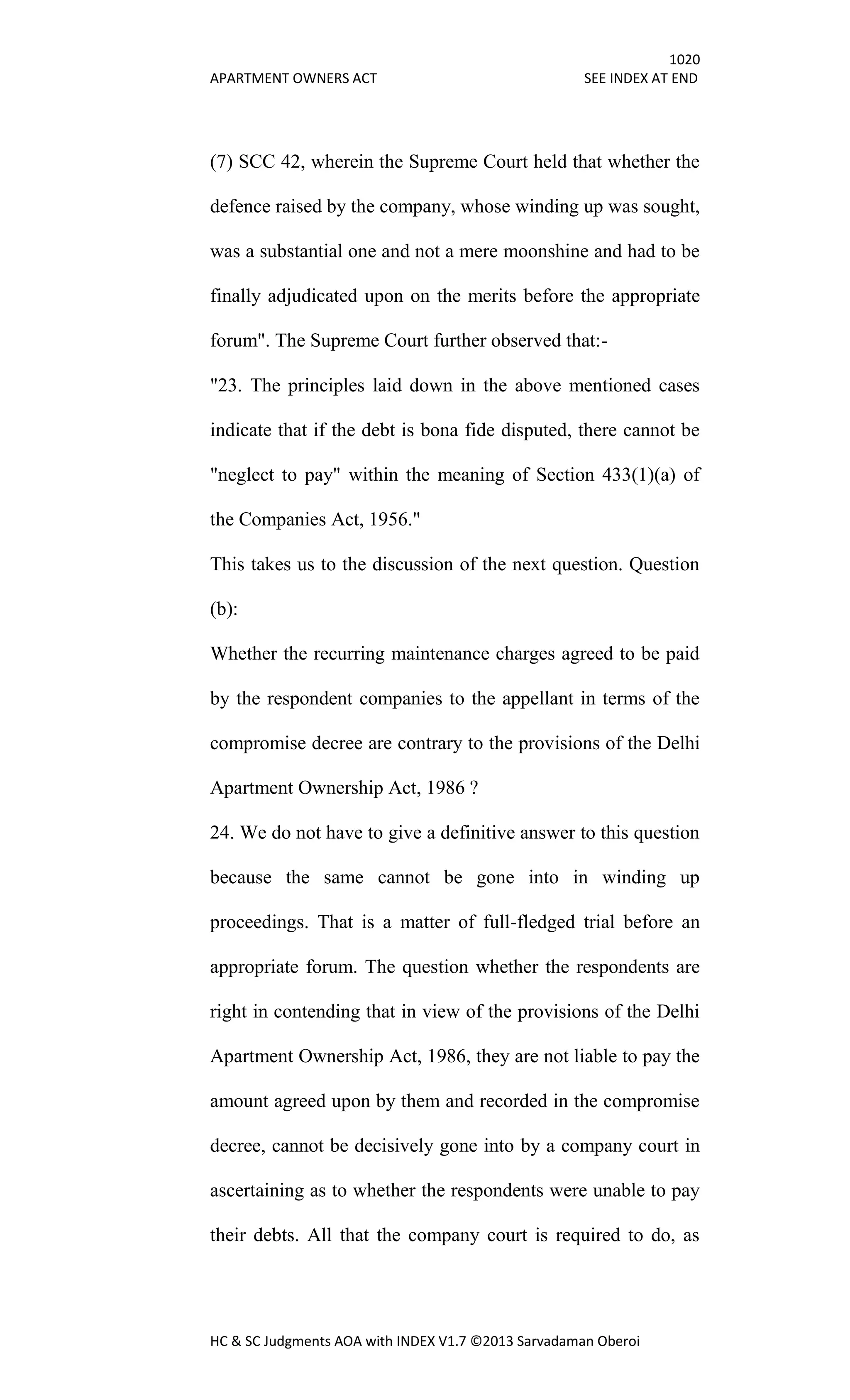 Hc & sc judgments aoa with index v1.7