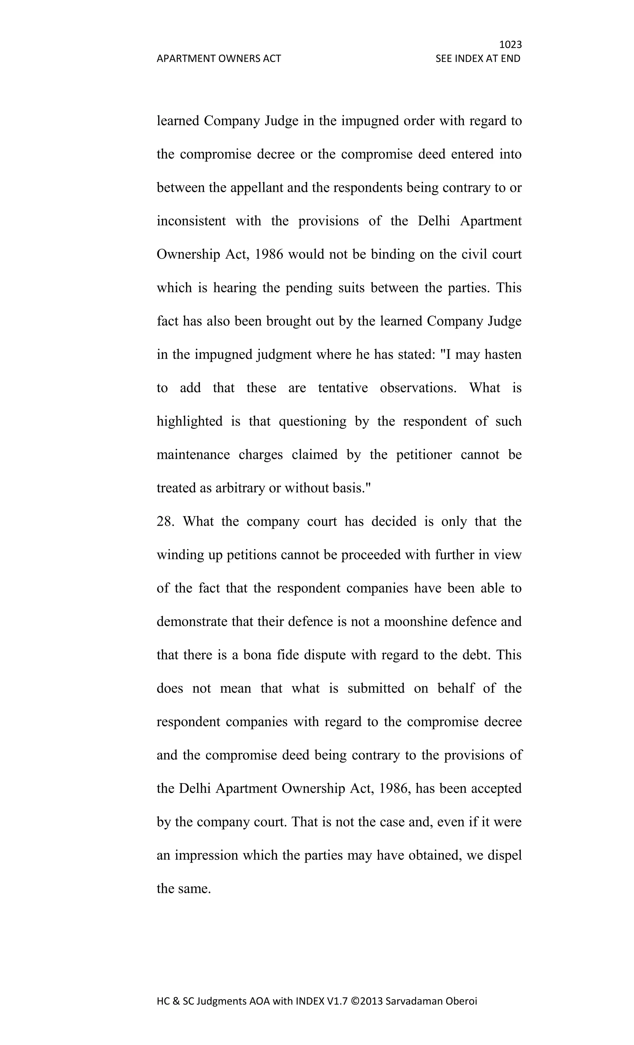 Hc & sc judgments aoa with index v1.7