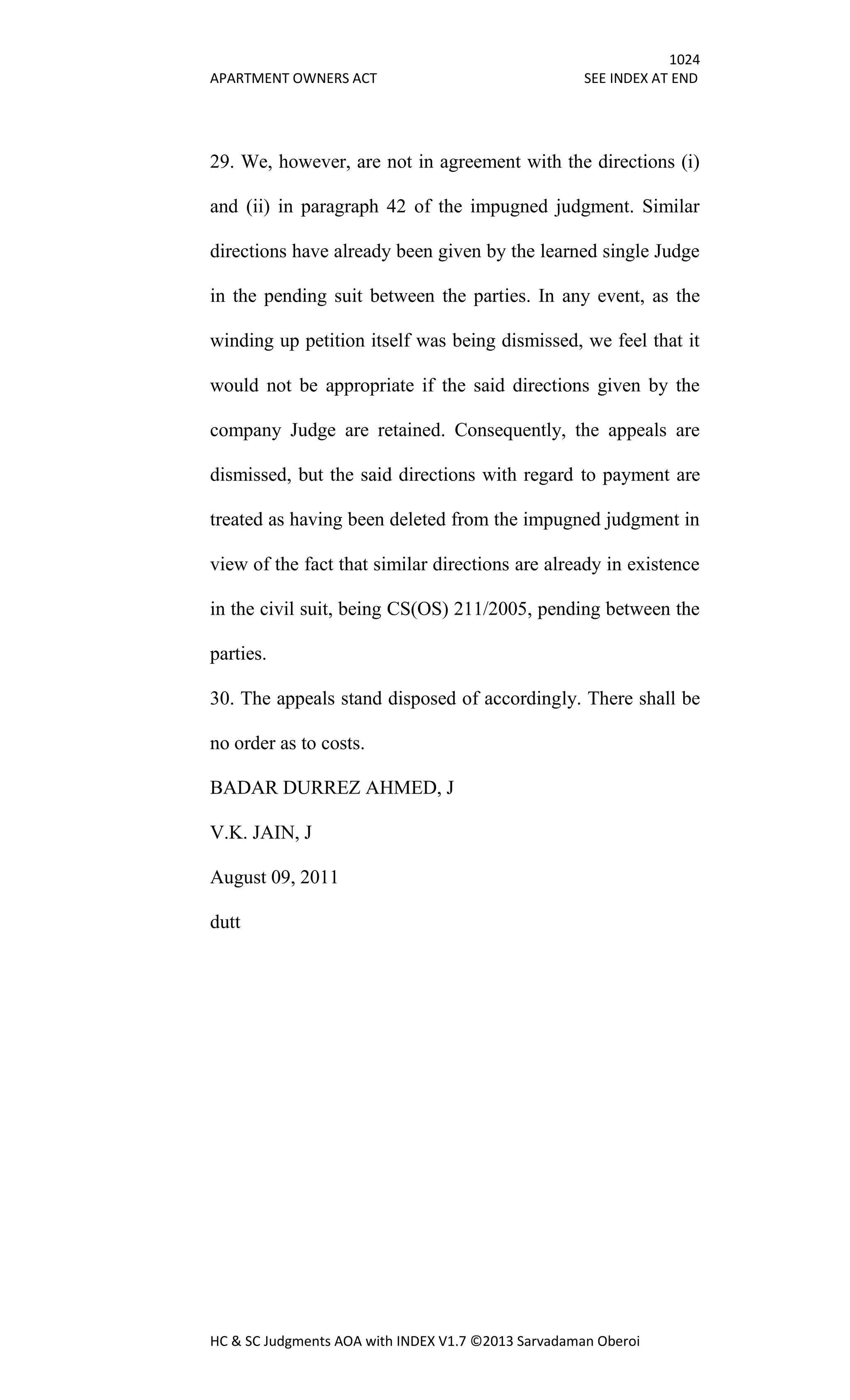 Hc & sc judgments aoa with index v1.7