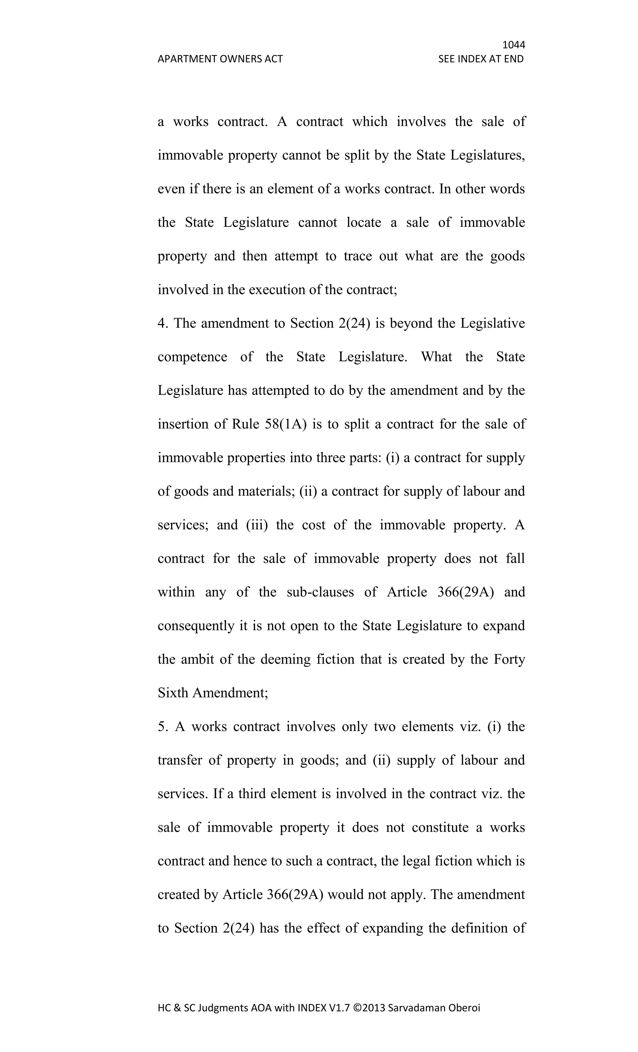 Hc & sc judgments aoa with index v1.7