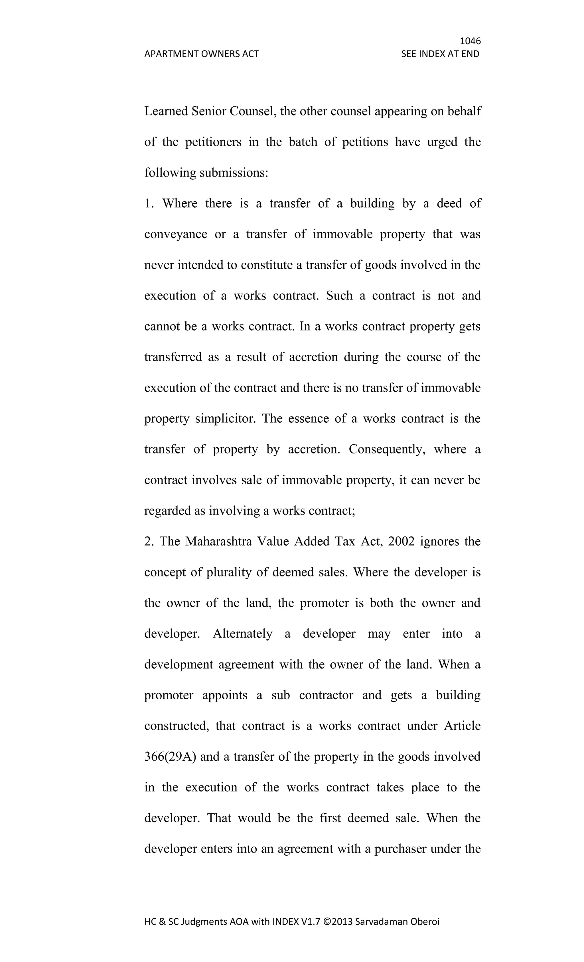 Hc & sc judgments aoa with index v1.7
