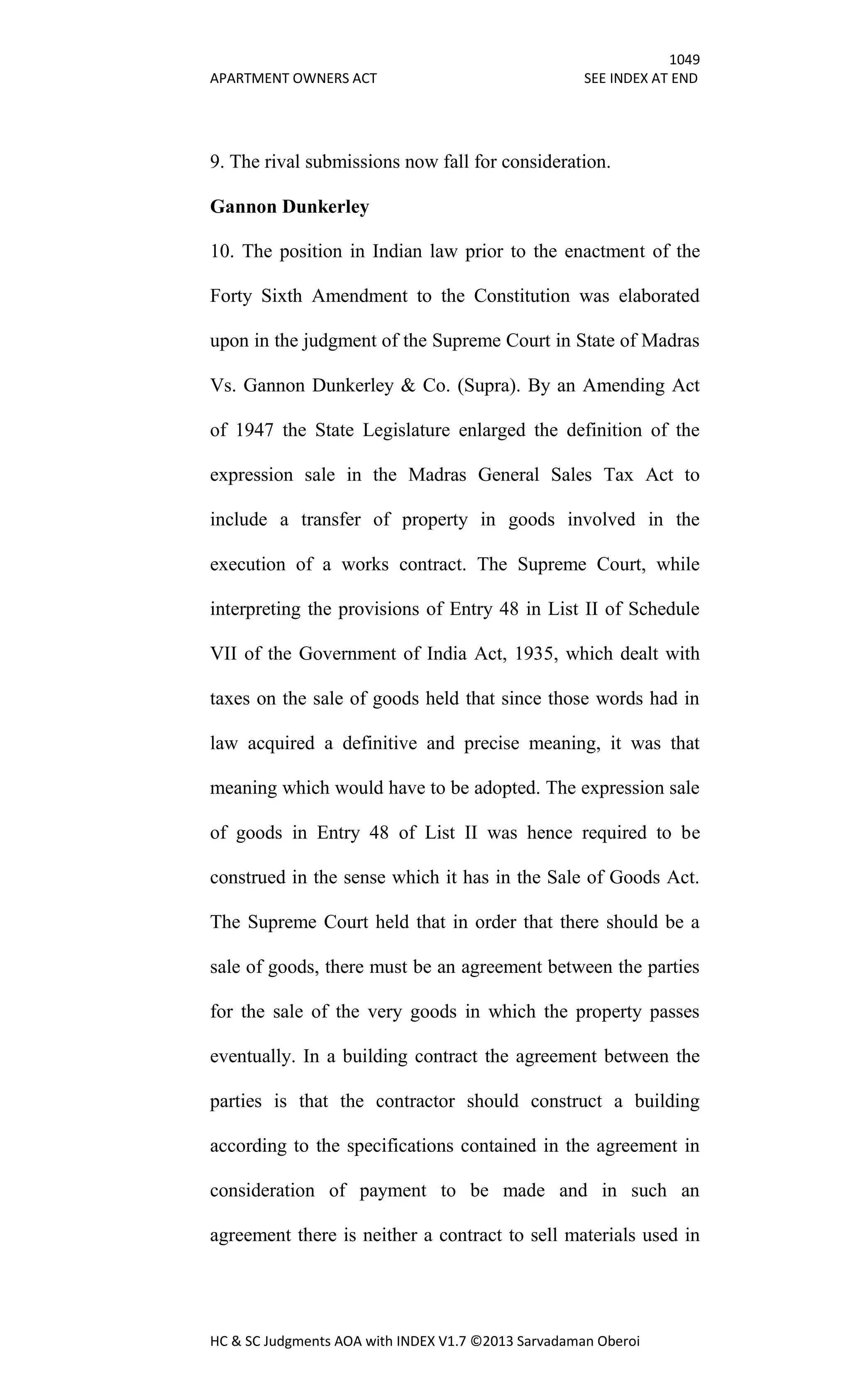 Hc & sc judgments aoa with index v1.7