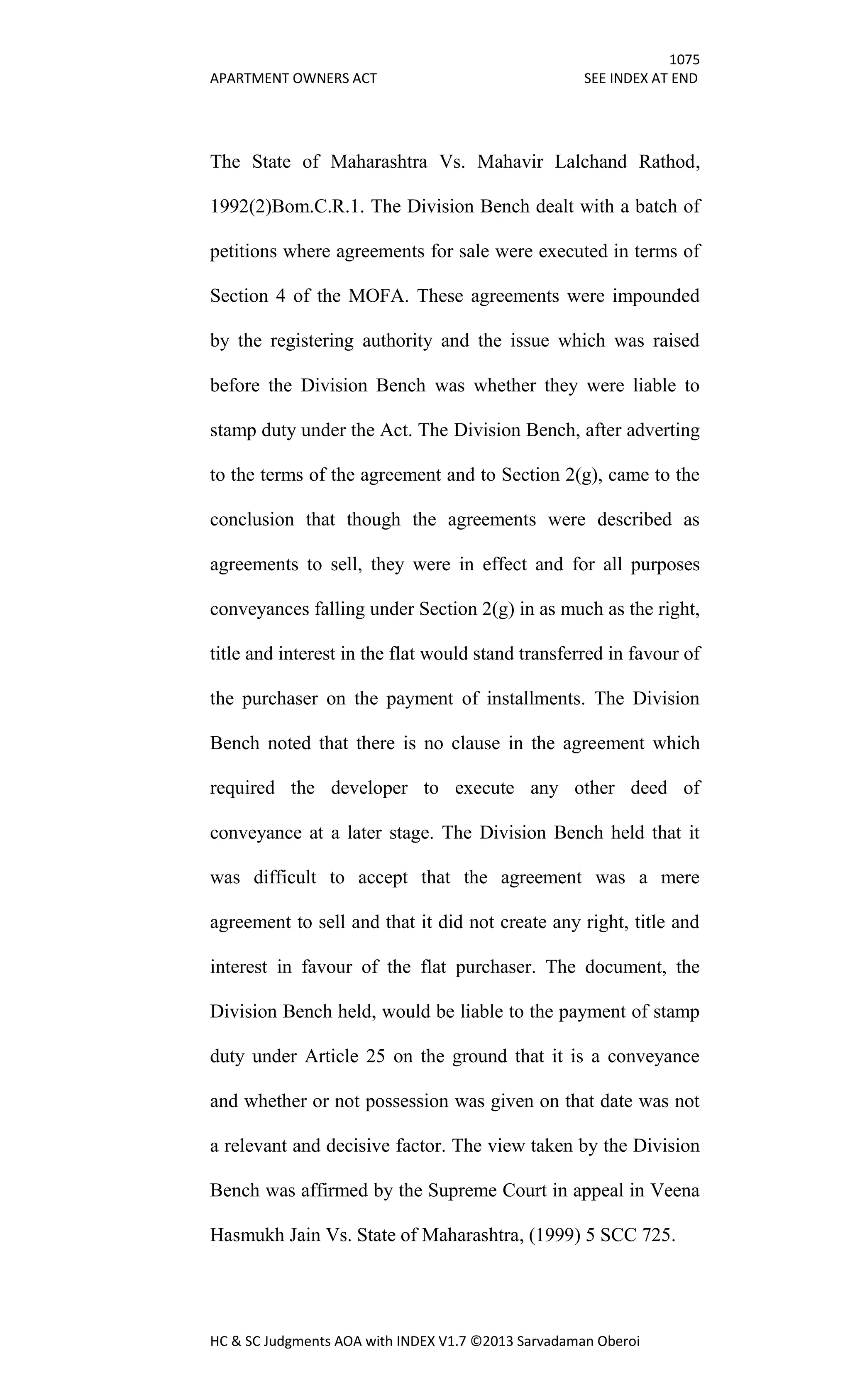 Hc & sc judgments aoa with index v1.7