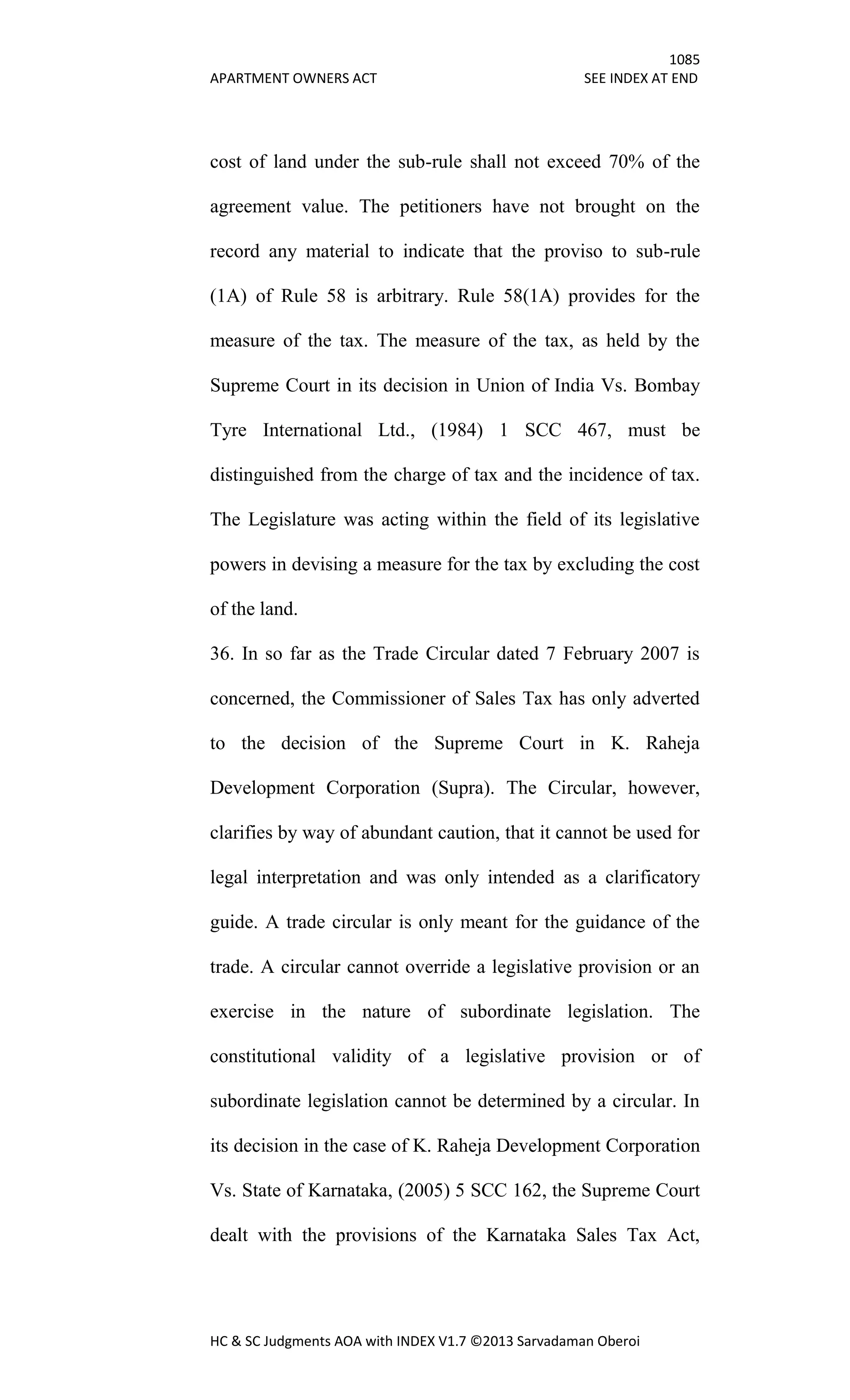 Hc & sc judgments aoa with index v1.7