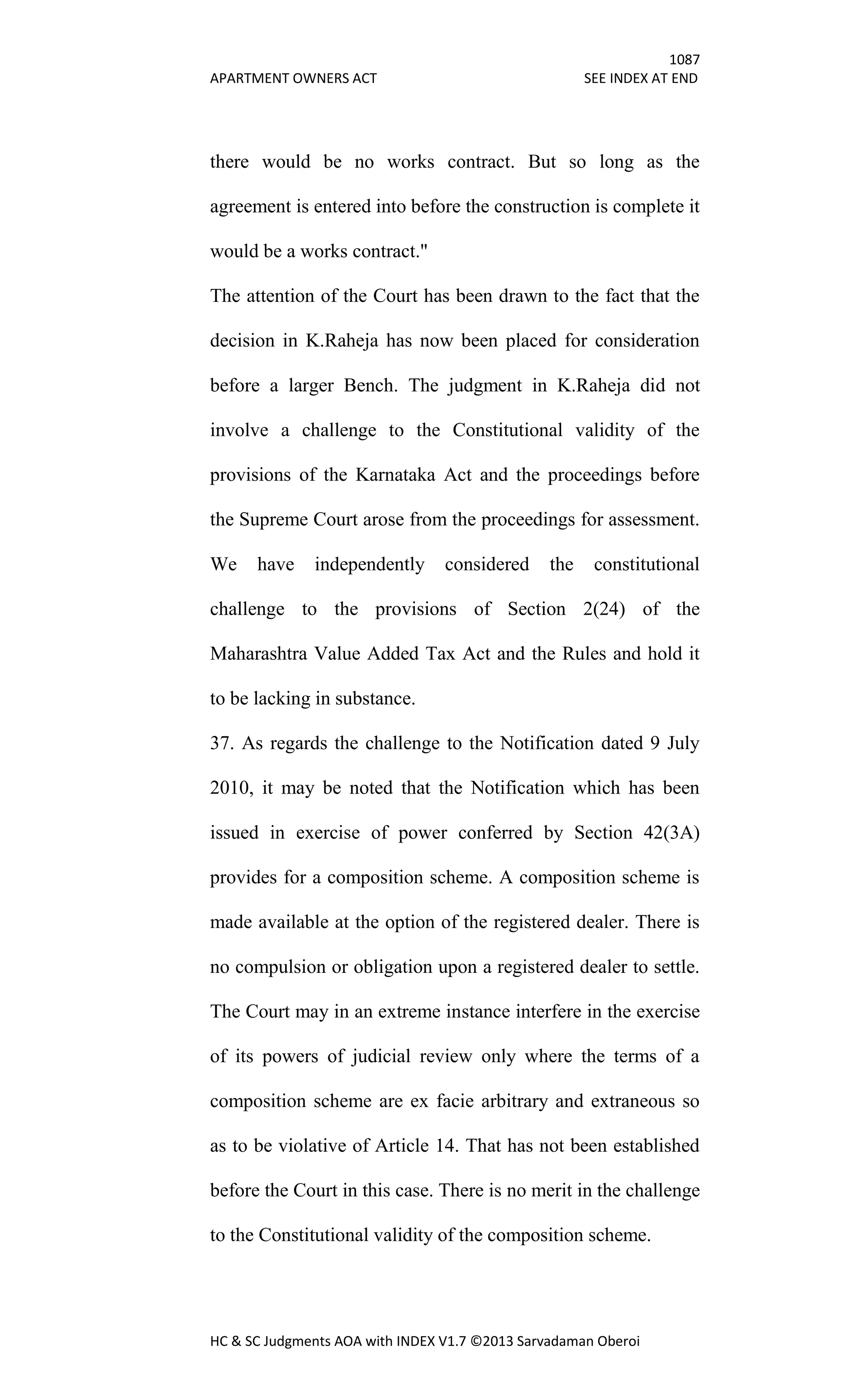 Hc & sc judgments aoa with index v1.7