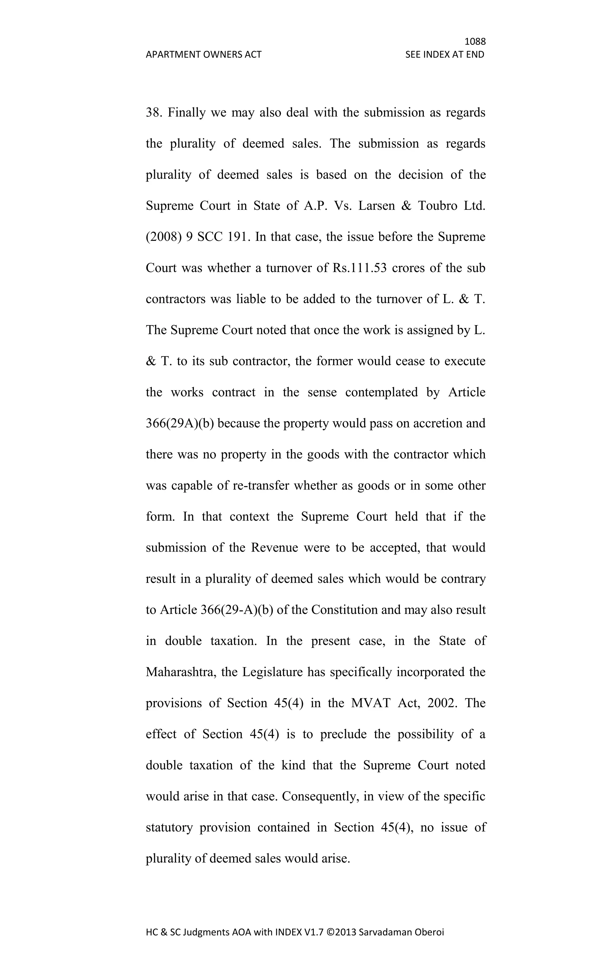 Hc & sc judgments aoa with index v1.7