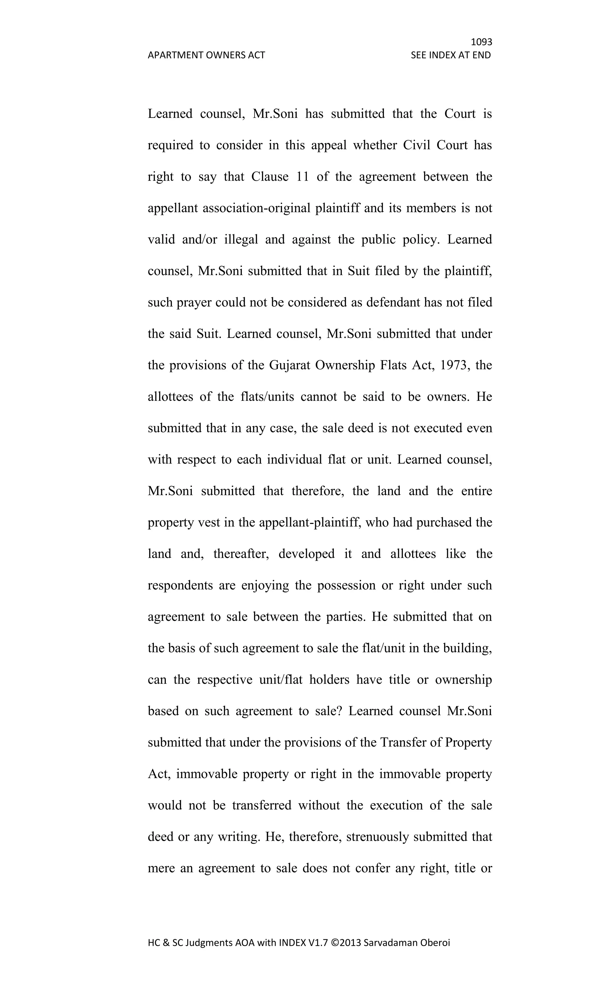 Hc & sc judgments aoa with index v1.7