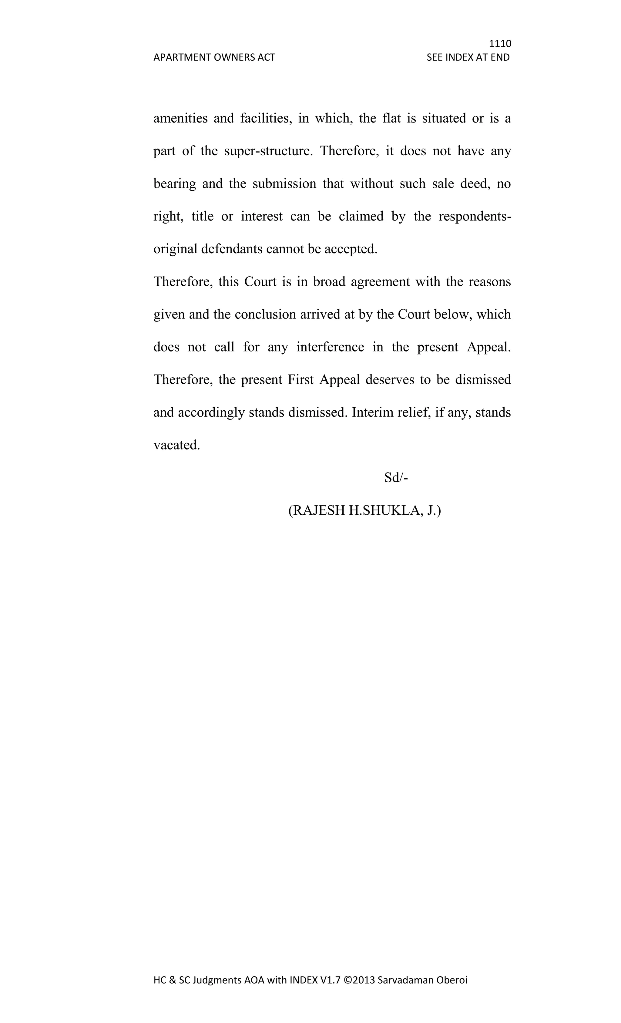 Hc & sc judgments aoa with index v1.7