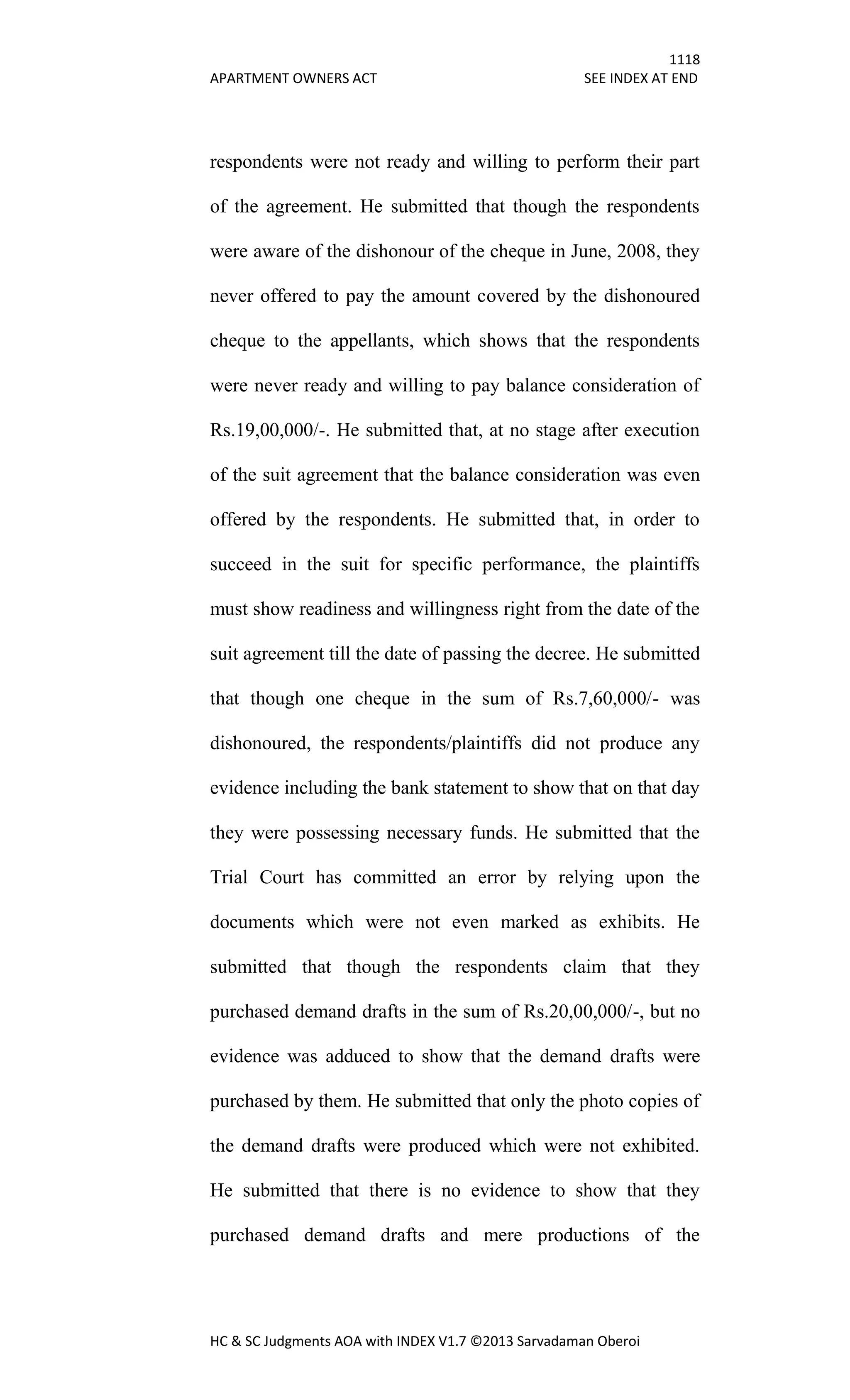 Hc & sc judgments aoa with index v1.7