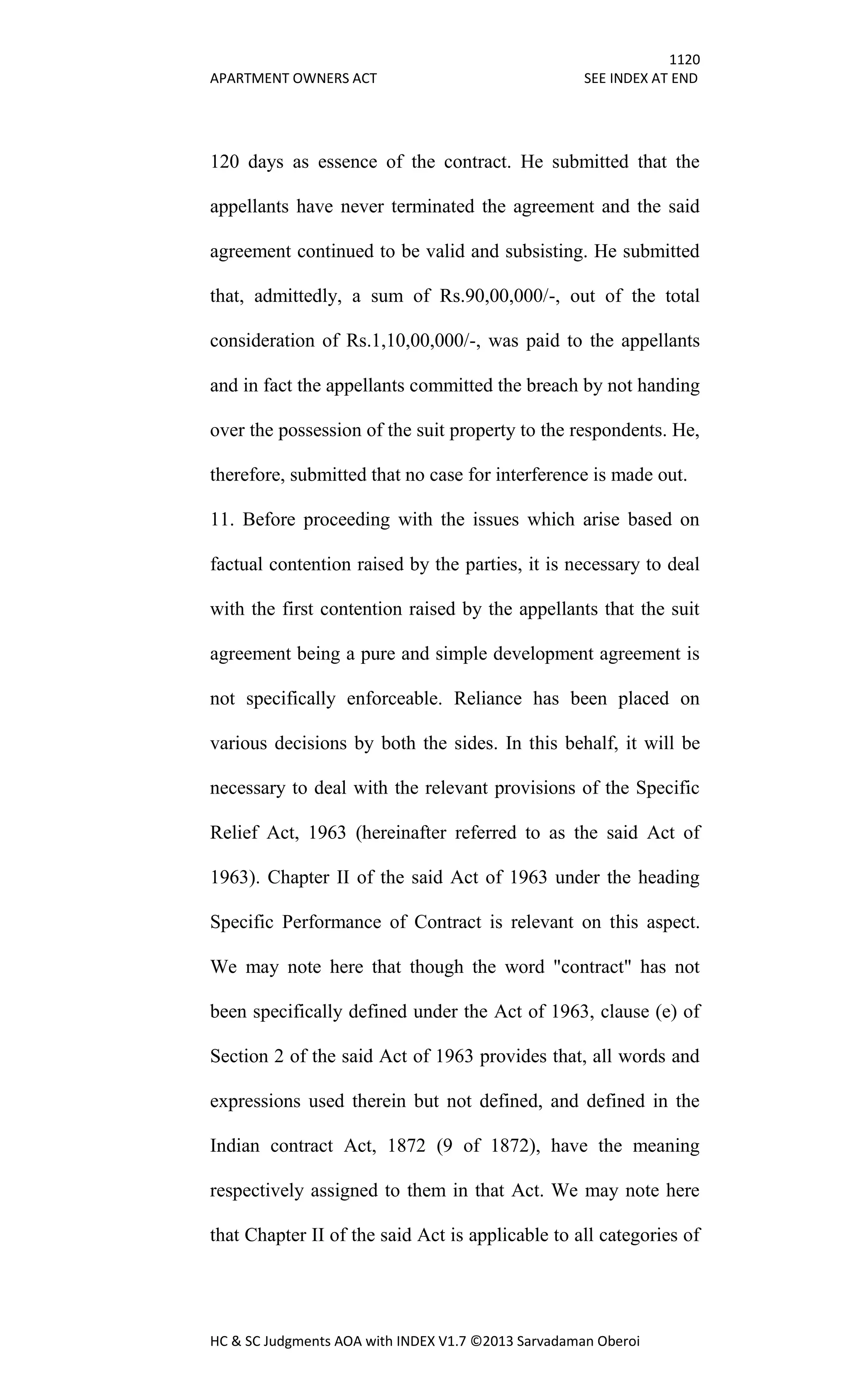 Hc & sc judgments aoa with index v1.7