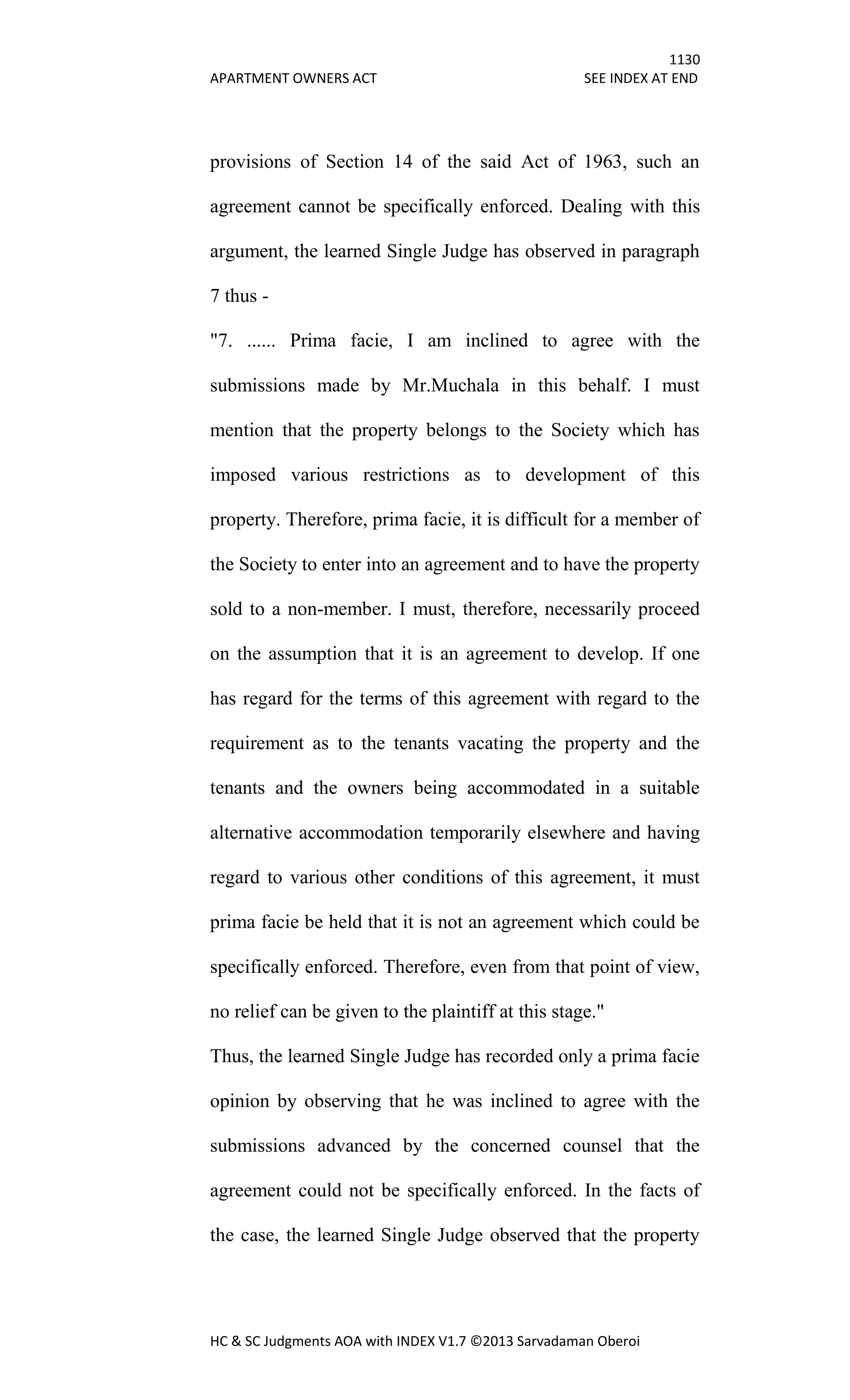 Hc & sc judgments aoa with index v1.7