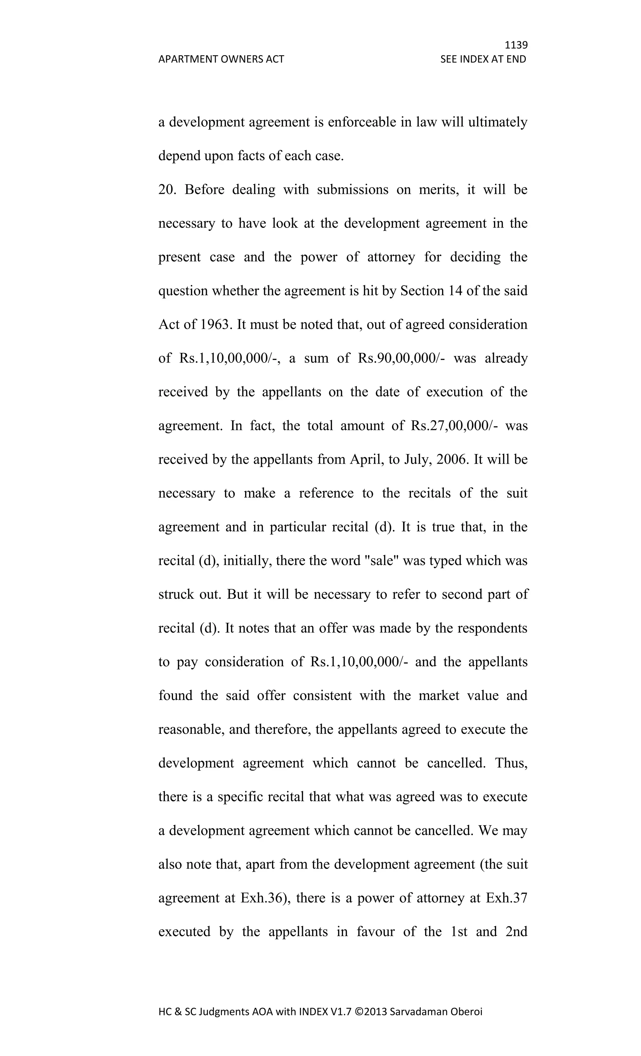 Hc & sc judgments aoa with index v1.7