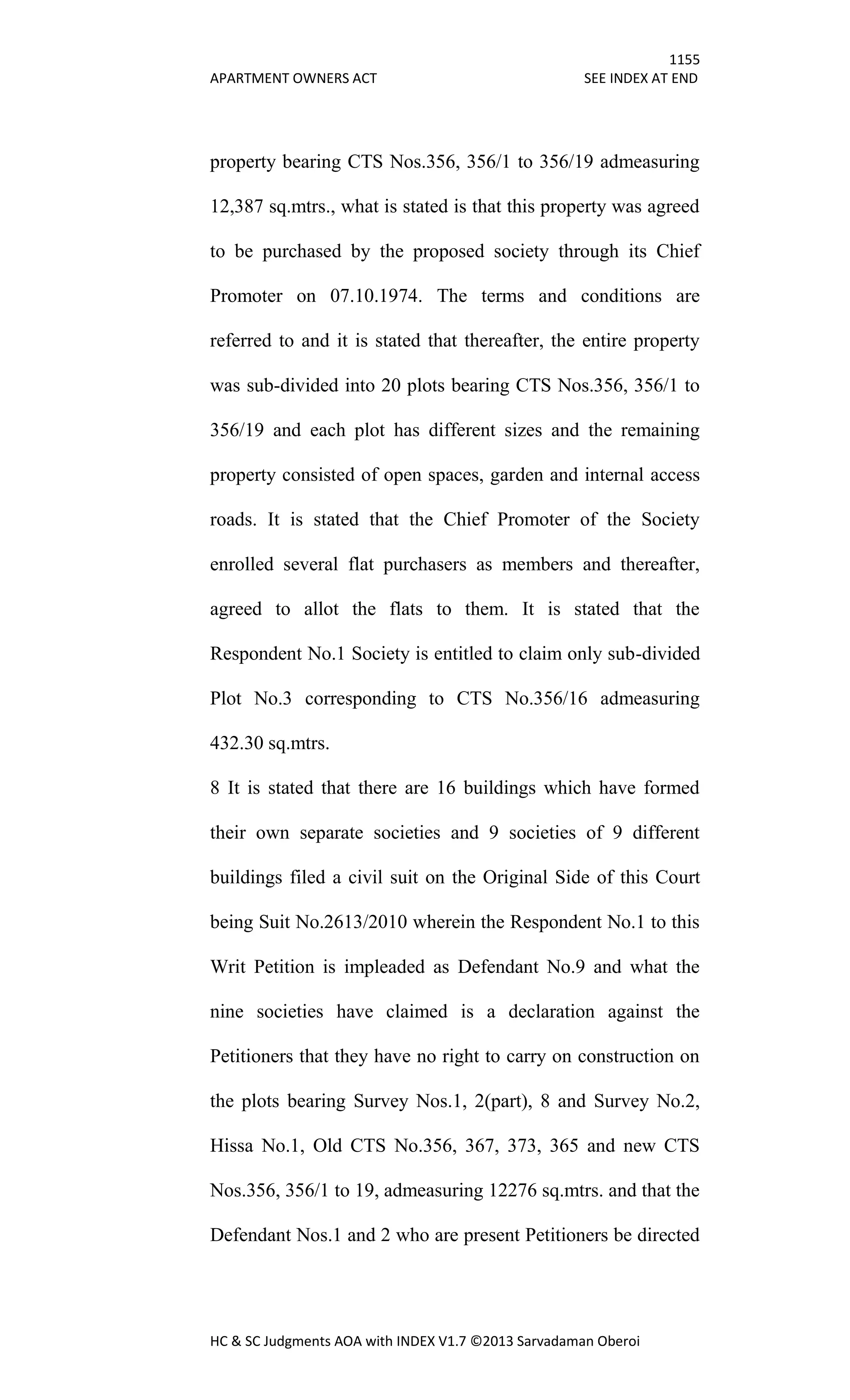 Hc & sc judgments aoa with index v1.7