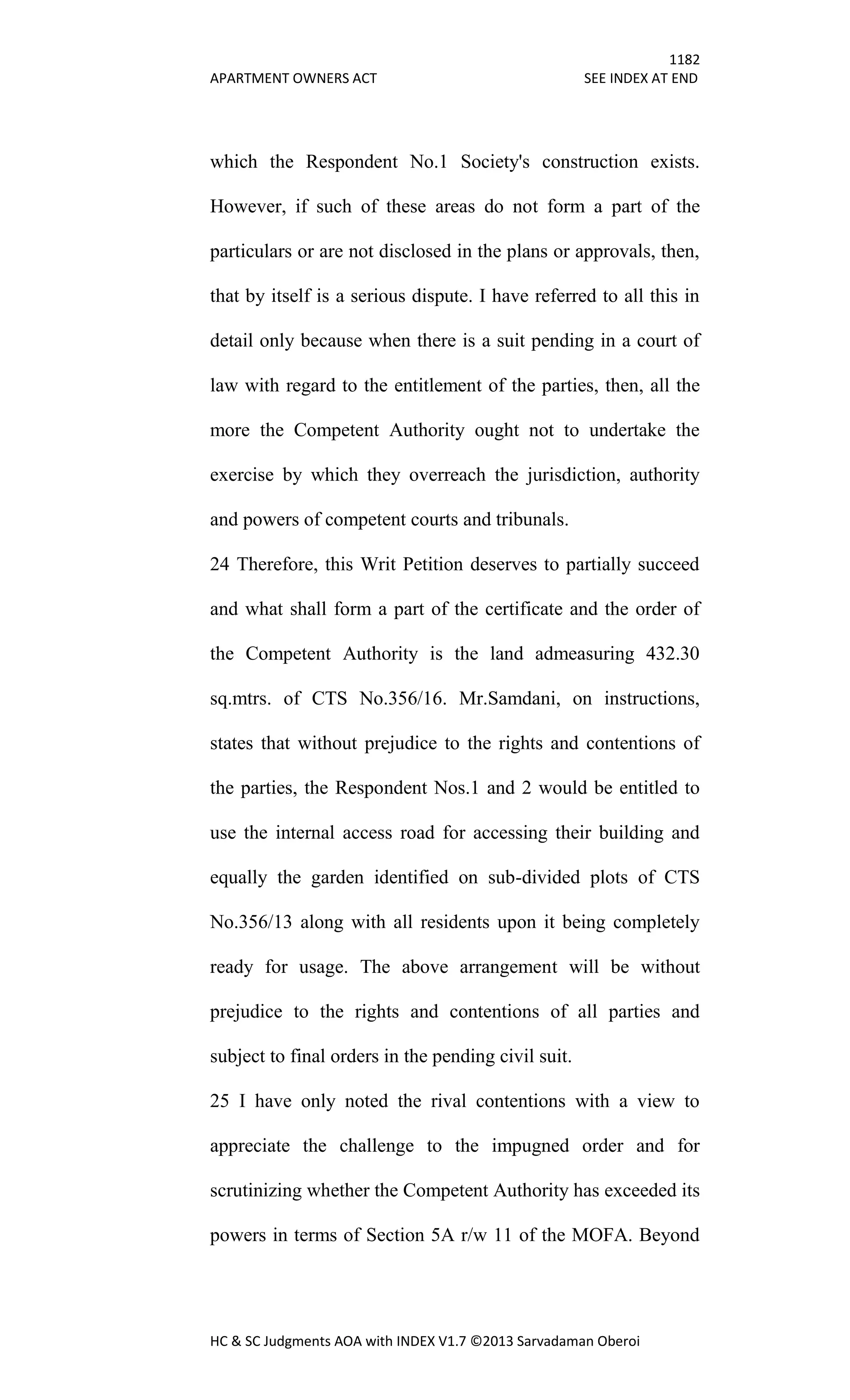 Hc & sc judgments aoa with index v1.7
