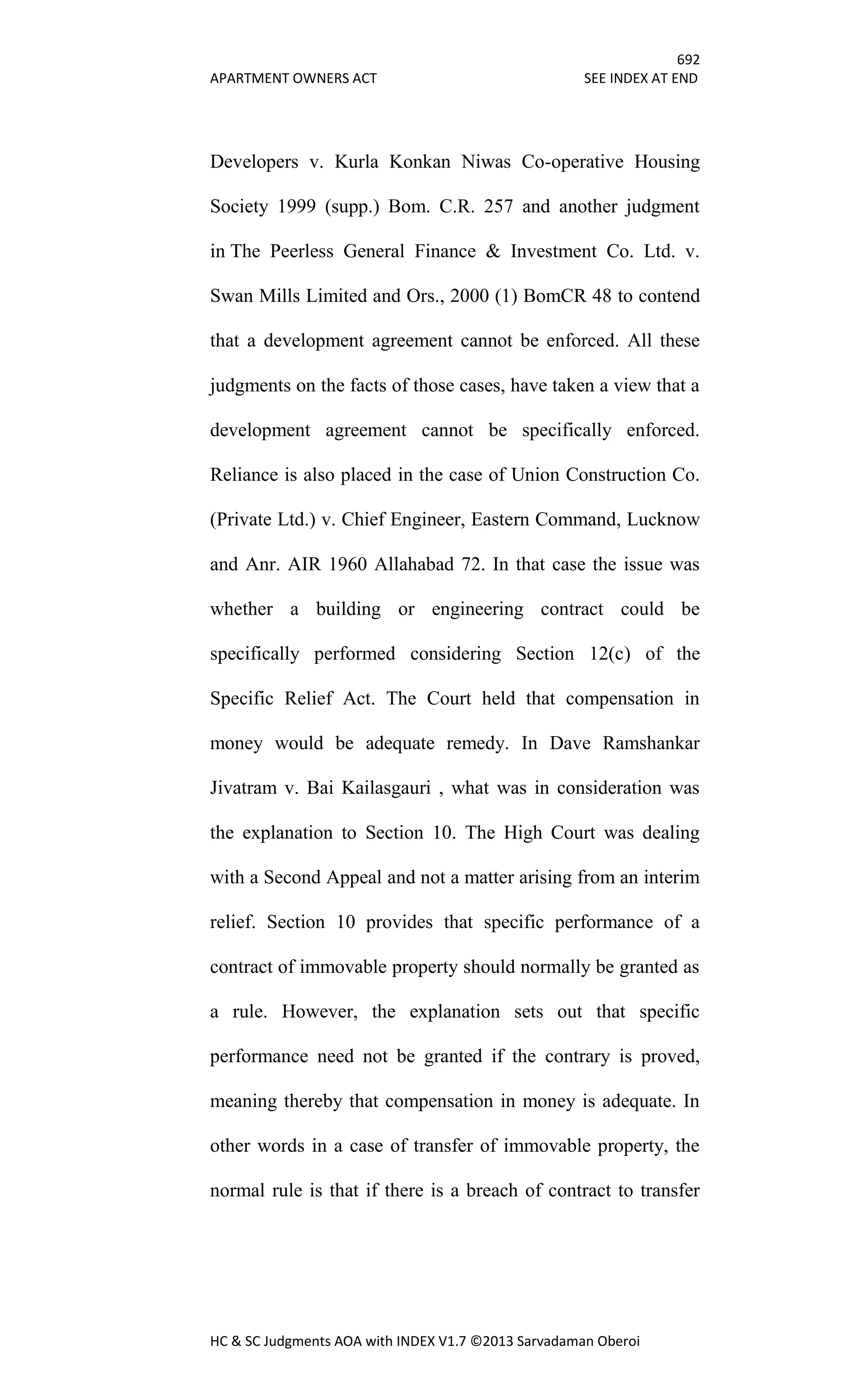 Hc & sc judgments aoa with index v1.7